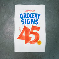 Image 1 of Custom Grocery Sign