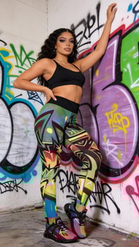 Image 4 of Rasta Rebel - High Waisted Leggings