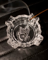 Image 1 of Love Butterfly Ashtray