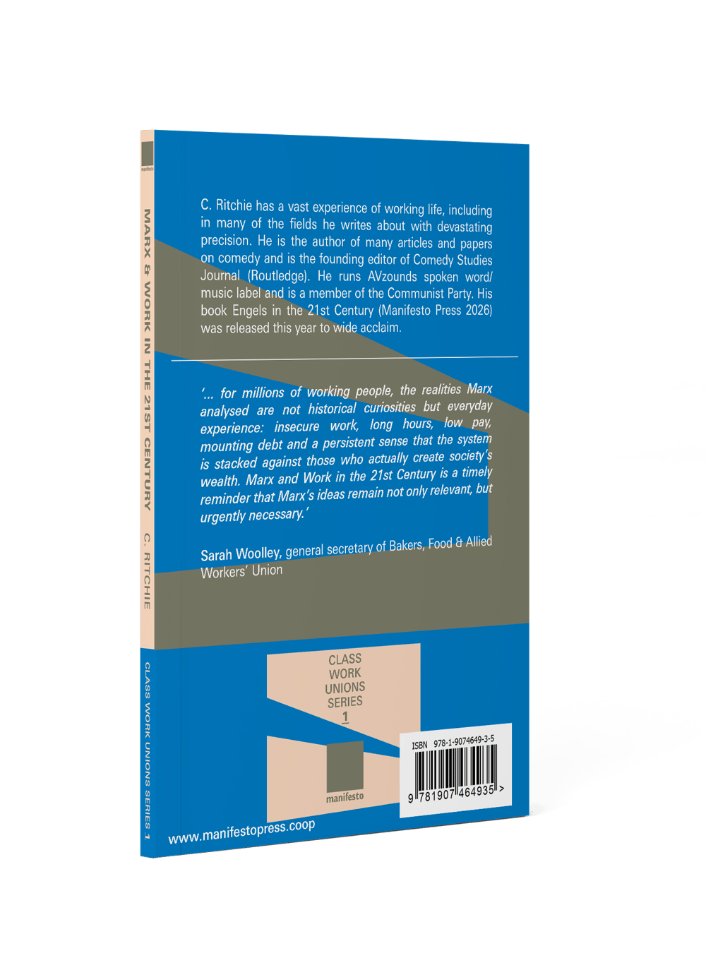 Marx and Work in the 21st Century by C. Ritchie (pre-order shipping 16/2/26)