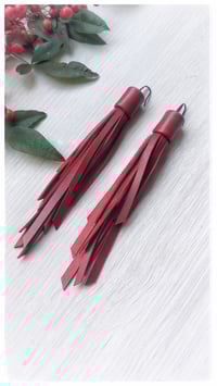 Image 2 of SWALLOW orecchini - Bordeaux - 20% off