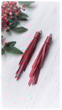 Image 3 of SWALLOW orecchini - Bordeaux - 20% off