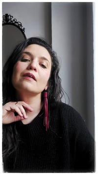 Image 6 of SWALLOW orecchini - Bordeaux - 20% off