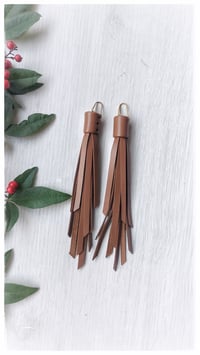 Image 1 of SWALLOW orecchini - Tobacco