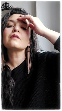 Image 6 of SWALLOW orecchini - Tobacco