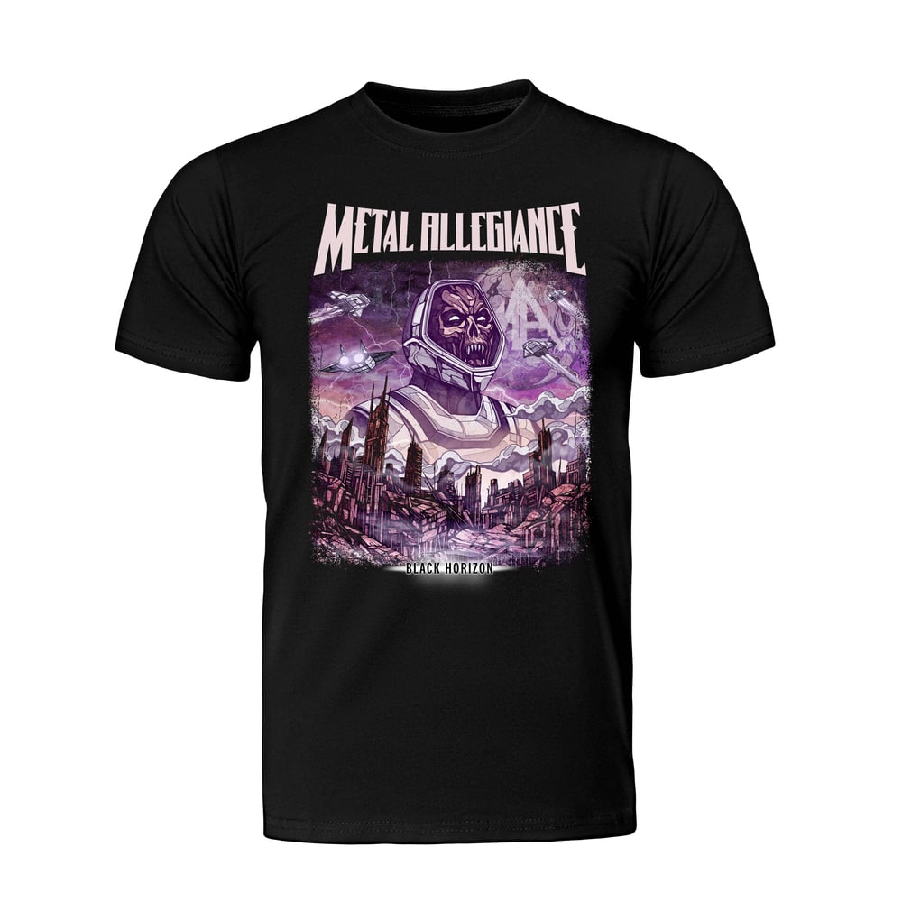 Image of Metal Allegiance Black Horizon T-Shirt