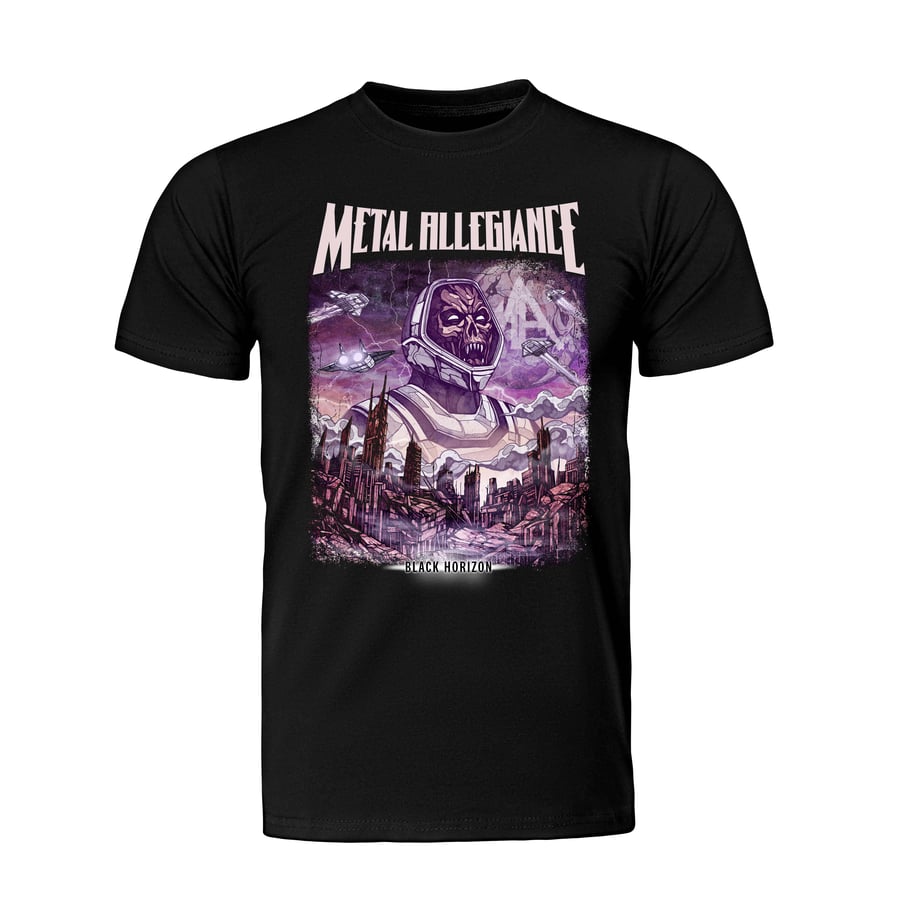 Image of Metal Allegiance Black Horizon T-Shirt