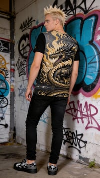 Image 3 of Arney's Dragon - All Over Print, Athletic T-Shirt