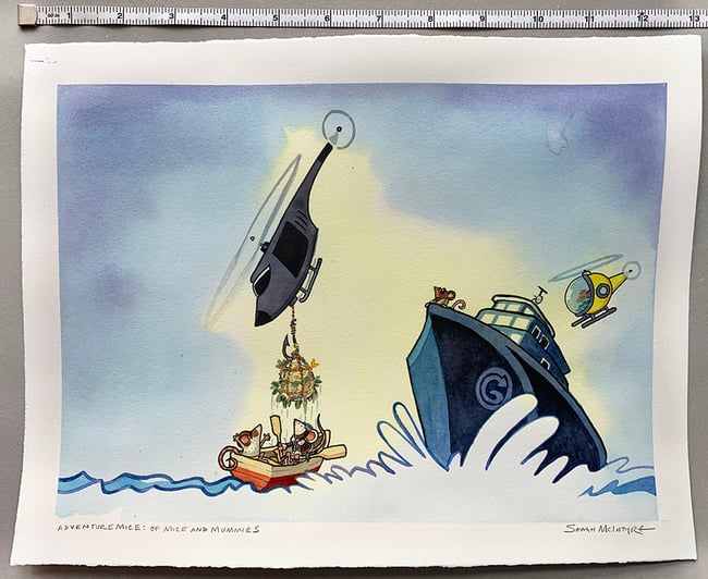 Of Mice and Mummies: Gorgonzola nabs the Stone