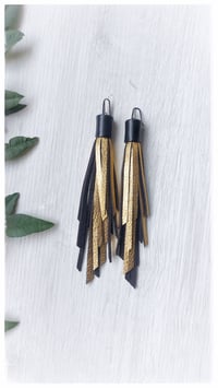 Image 2 of SWALLOW orecchini - NeroOro