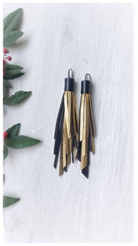 Image 5 of SWALLOW orecchini - NeroOro