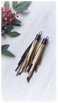 Image 6 of SWALLOW orecchini - NeroOro