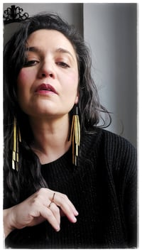 Image 7 of SWALLOW orecchini - NeroOro