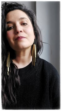 Image 4 of SWALLOW orecchini - NeroOro