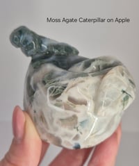 Image 2 of Moss Agate carvings