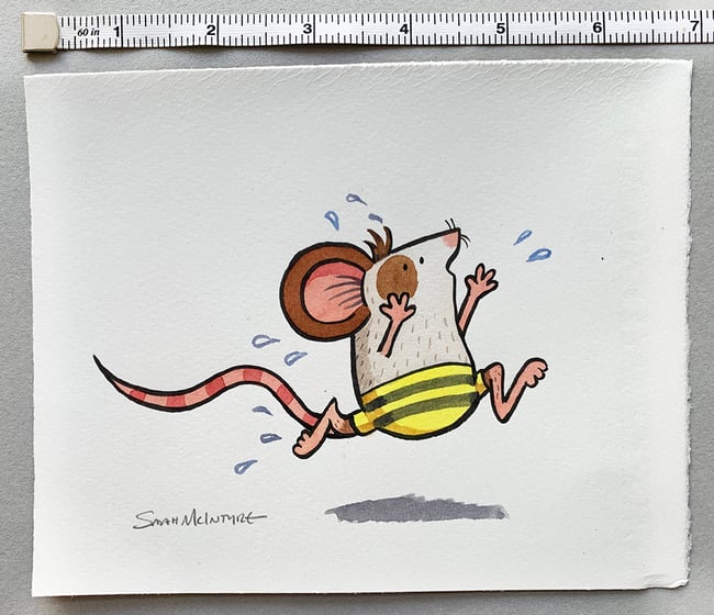 Of Mice and Mummies: Pedro in his swimming trunks