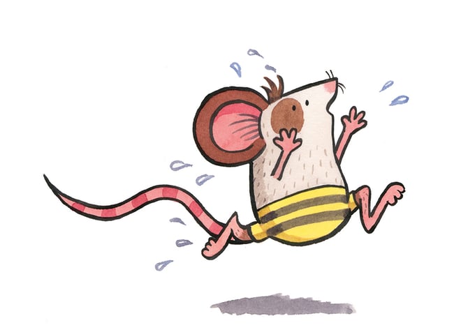 Of Mice and Mummies: Pedro in his swimming trunks