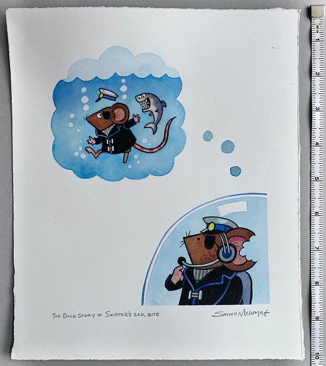 Of Mice and Mummies: Skipper's Back Story