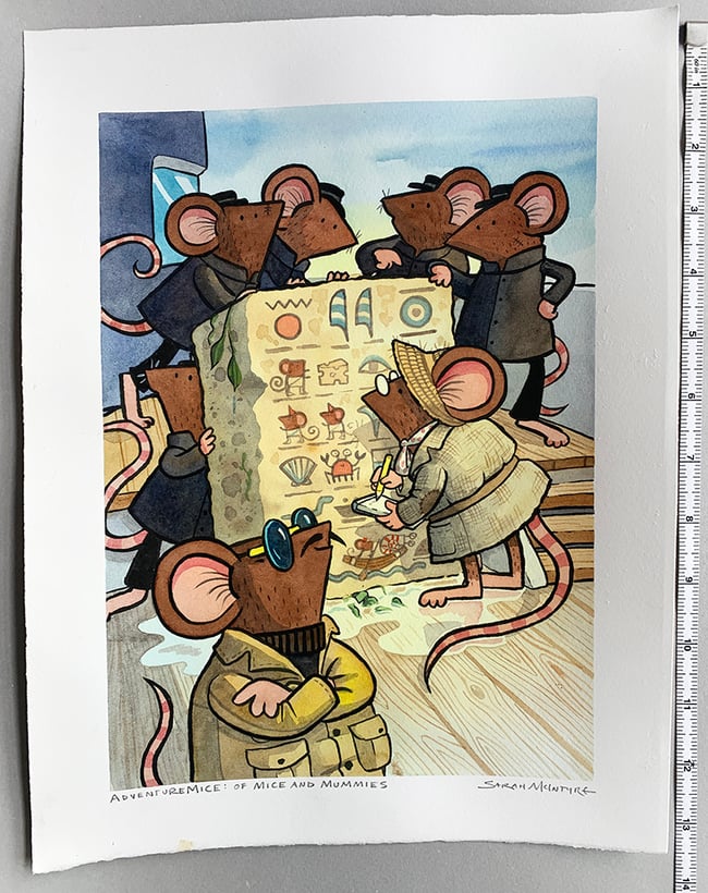 Of Mice and Mummies: Prof Twitchett examines the stone