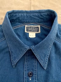Image 4 of RRL INDIGO SELVEDGE CHAMBRAY WORK-SHIRT
