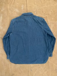 Image 3 of RRL INDIGO SELVEDGE CHAMBRAY WORK-SHIRT