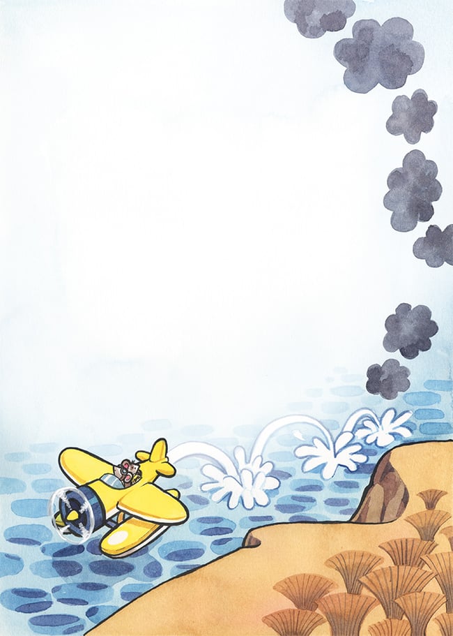 Of Mice and Mummies: Emergency landing!