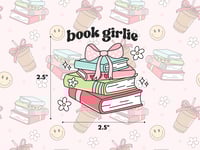 Book Girlie Sticker