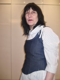 Image 1 of One of a kind Denim Corset