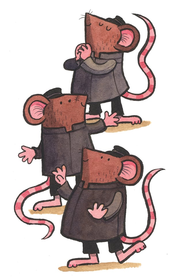 Of Mice and Mummies: Three Henchmice