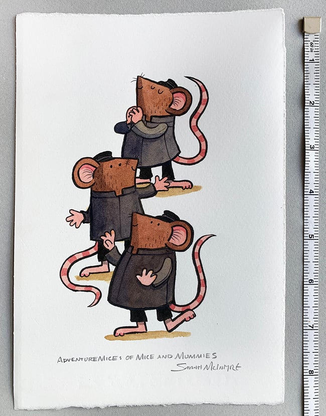 Of Mice and Mummies: Three Henchmice