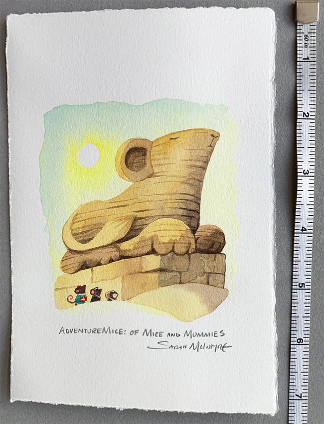 Of Mice and Mummies: Mouse Sphinx