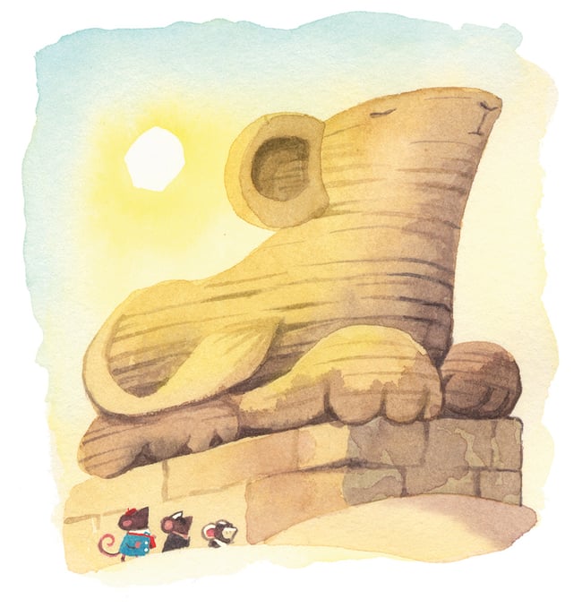 Of Mice and Mummies: Mouse Sphinx