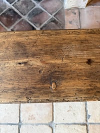 Image 7 of Banc de ferme ancien rustique - Meuble brocante
