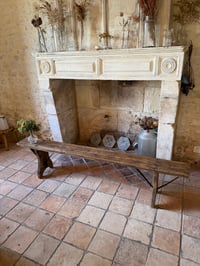 Image 1 of Banc de ferme ancien rustique - Meuble brocante