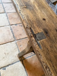 Image 12 of Banc de ferme ancien rustique - Meuble brocante
