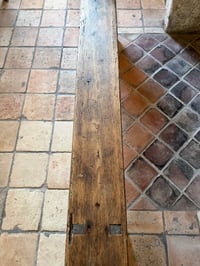 Image 15 of Banc de ferme ancien rustique - Meuble brocante