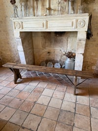 Image 17 of Banc de ferme ancien rustique - Meuble brocante