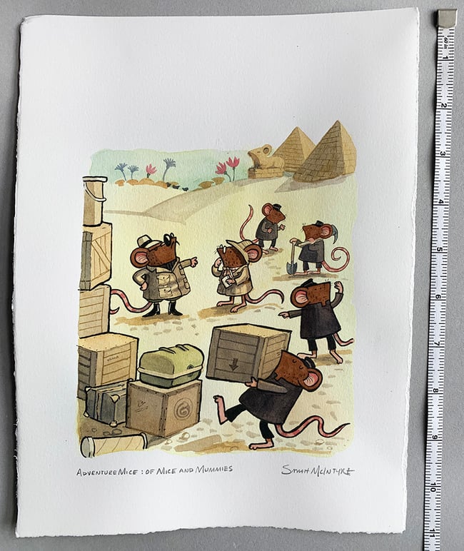 Of Mice and Mummies: Henchmice unload the yacht