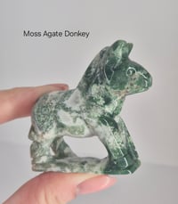 Image 3 of Moss Agate carvings