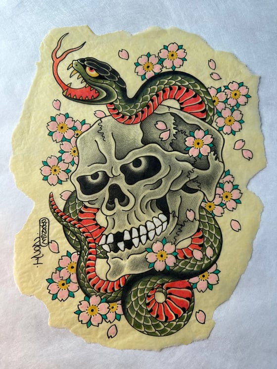 Image of Skull and Snake 2021