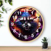 Image 1 of Raccoon Hero Clock