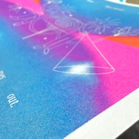 Image 2 of Risografias A5: There Is A Light That Never Goes Out / Celeste, rosado, naranja.