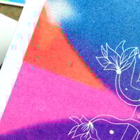 Image 4 of Risografias A5: There Is A Light That Never Goes Out / Celeste, rosado, naranja.