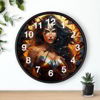 Image 1 of Amazonian Hero Clock