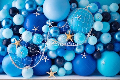 Image of Nautical Balloon Wall
