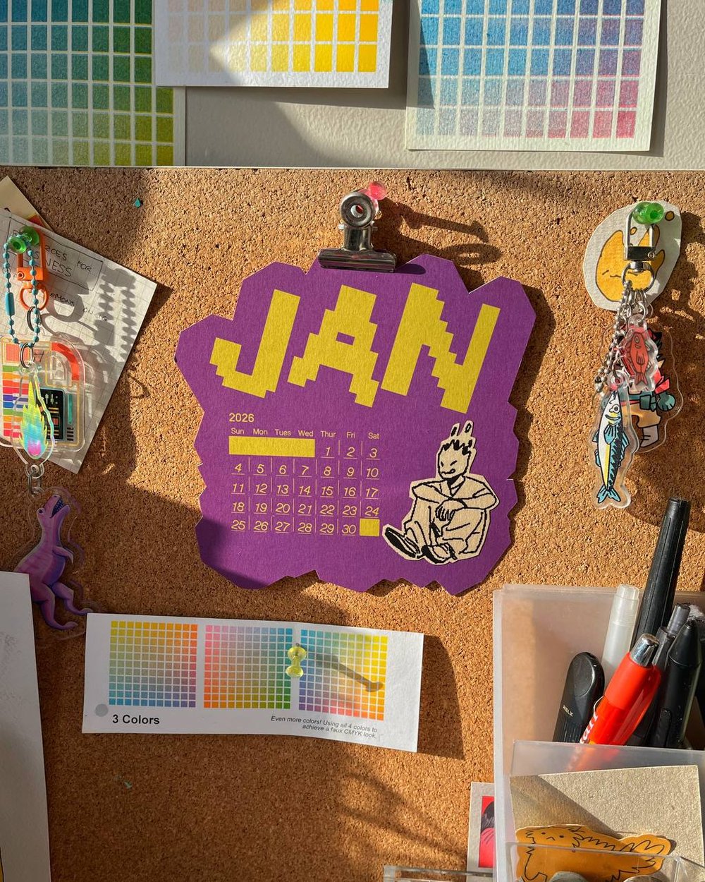 Sob's 2026  monthly calendar