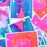 Image 3 of Risografias A5: There Is A Light That Never Goes Out / Rosa y Naranja.