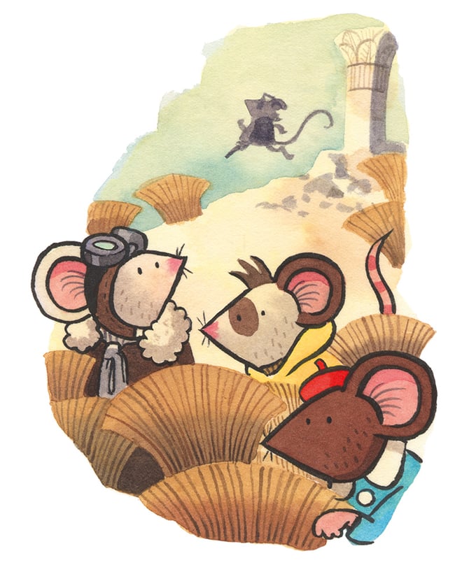 Of Mice and Mummies: Skulking on the Island