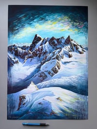 Image 1 of Vallée Blanche, Chamonix A2 print