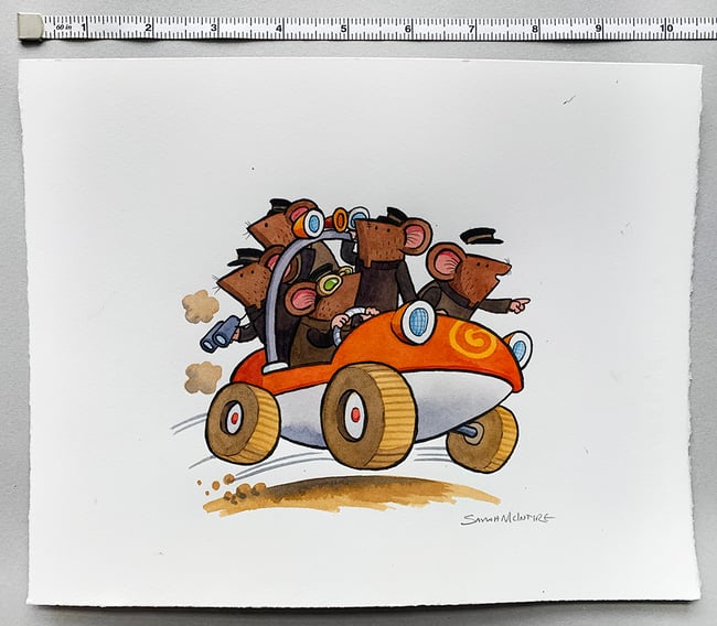 Of Mice and Mummies: Henchmice Beach Buggy
